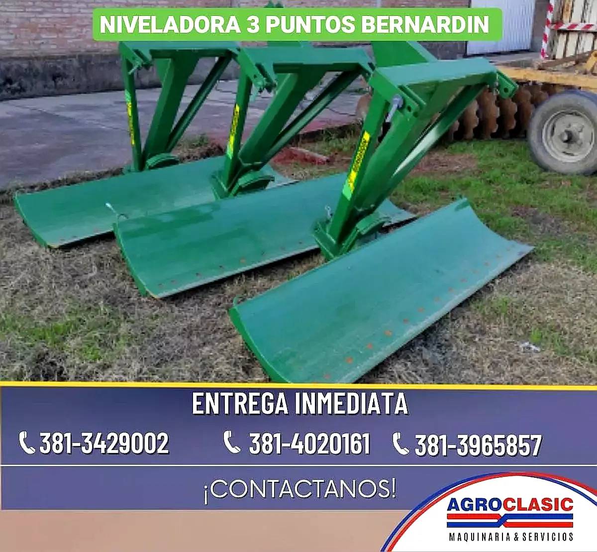 Pala Niveladora 3 Puntos