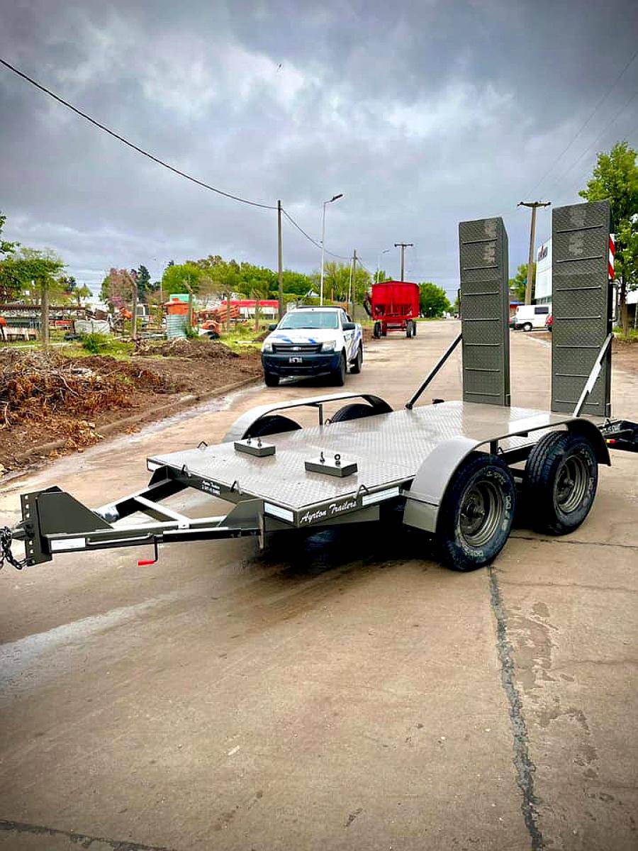 Acoplado Tráiler P/ Transp. Maquinaria 4tn. Industrias JEP