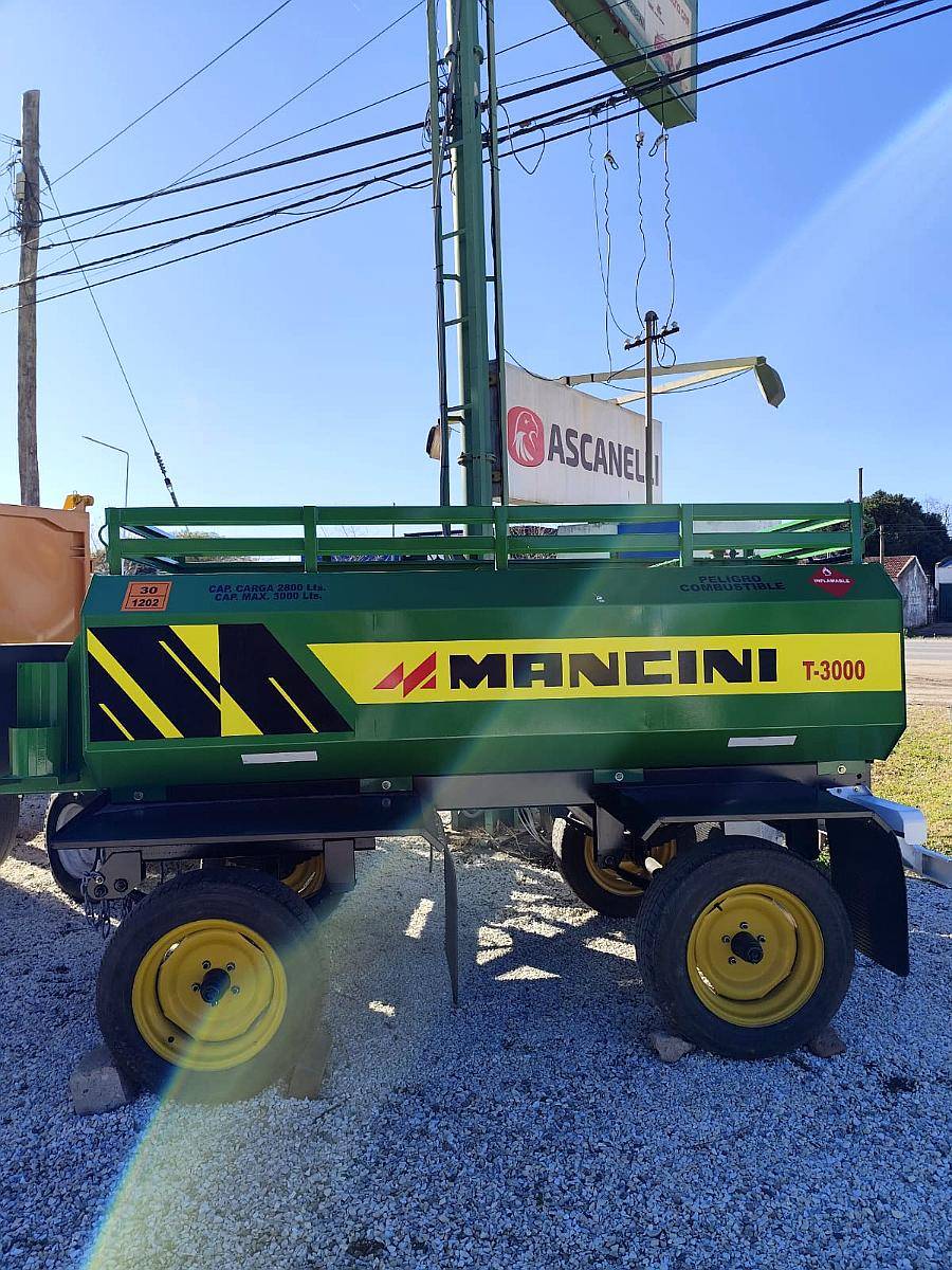 Acoplado Tanque para Combustible – 3.000 Litros