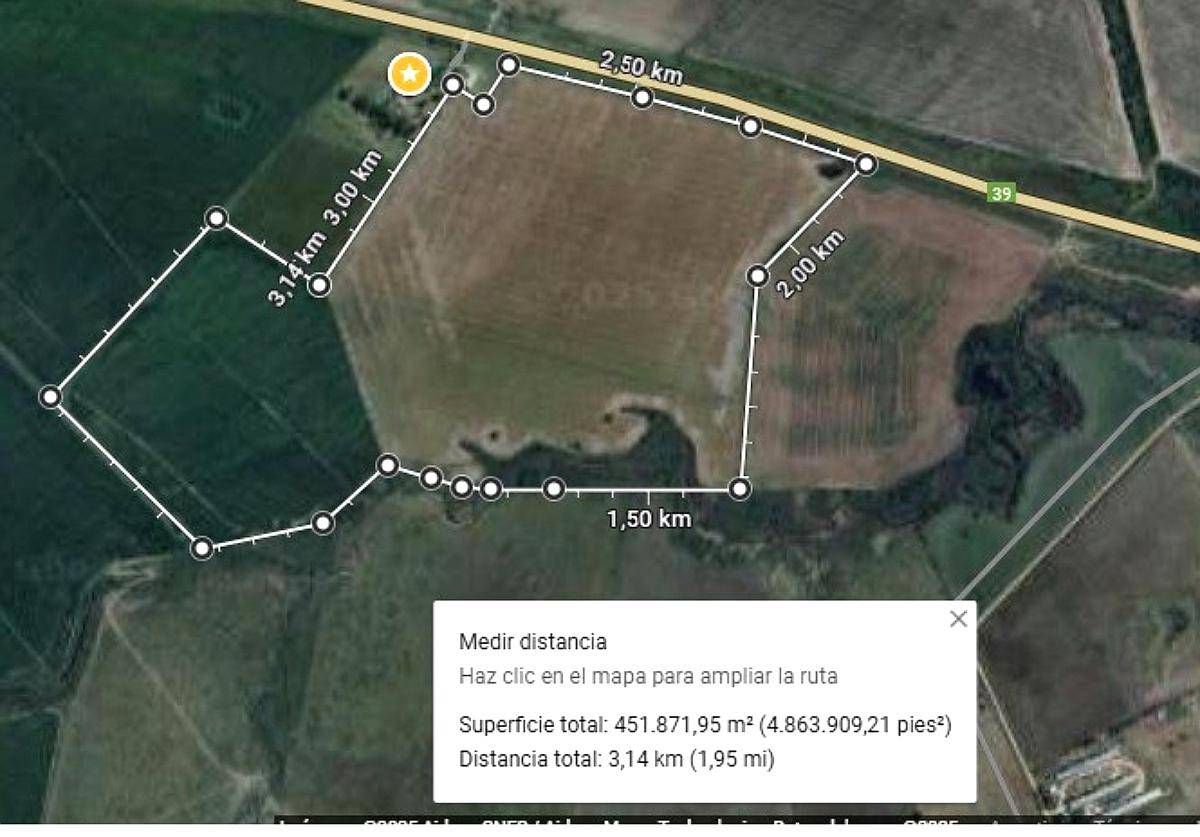 Campo Sobre Ruta 39