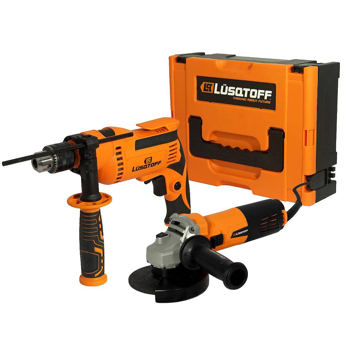 Kit Amoladora 115 MM. + Taladro 13 MM