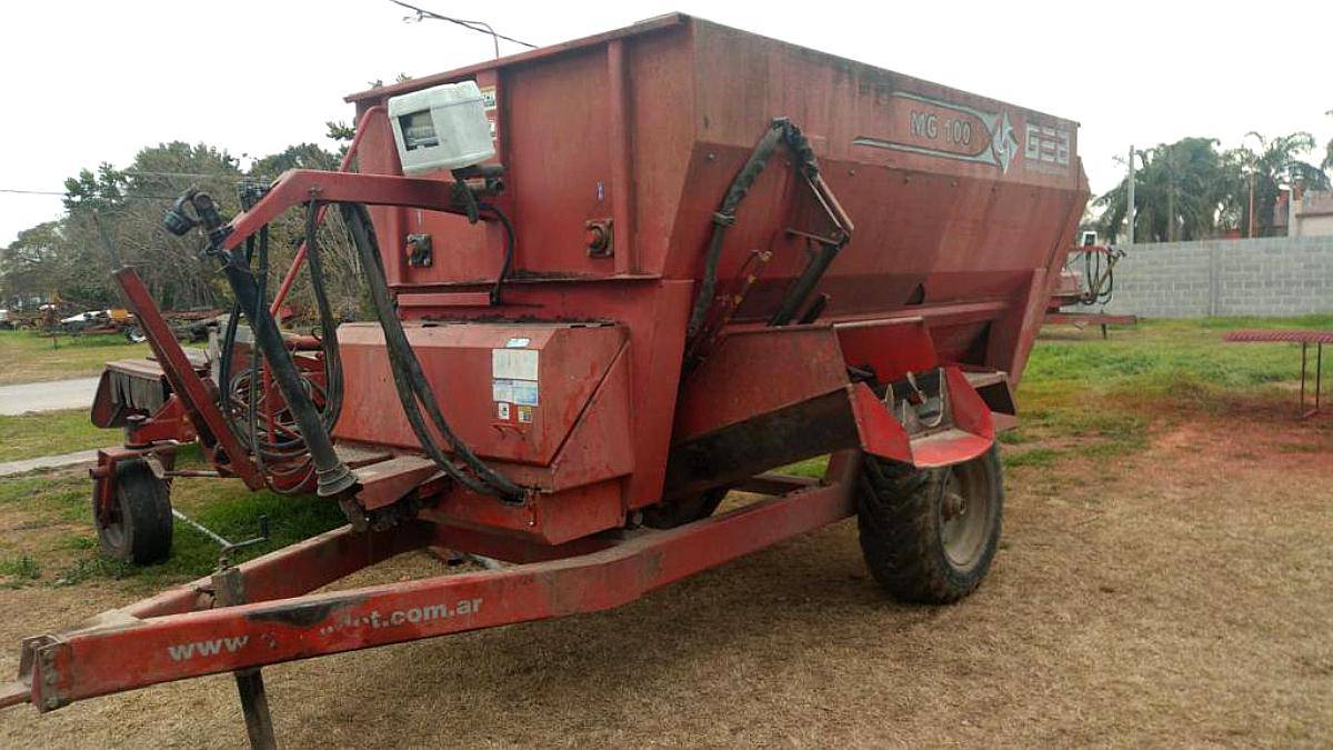 Mixer Horizontal GEA / 10 Mts 3 / con Balanza