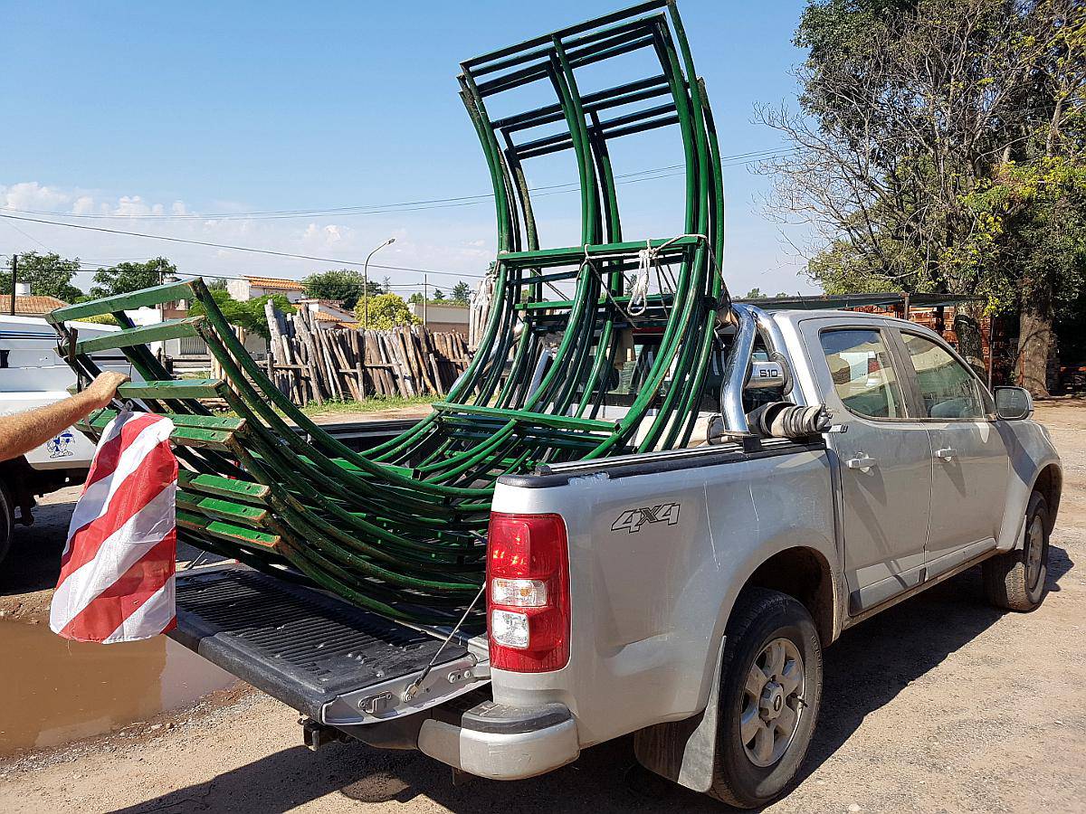Porta Rollos Portarrollo Jaula Rollos Pasto Agraso