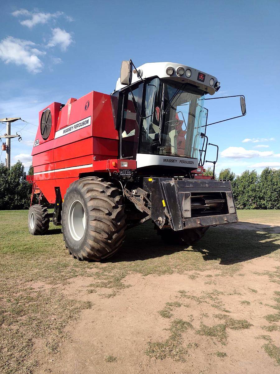 Massey Ferguson 34. Horas 6540. Plataforma de 30 Pies