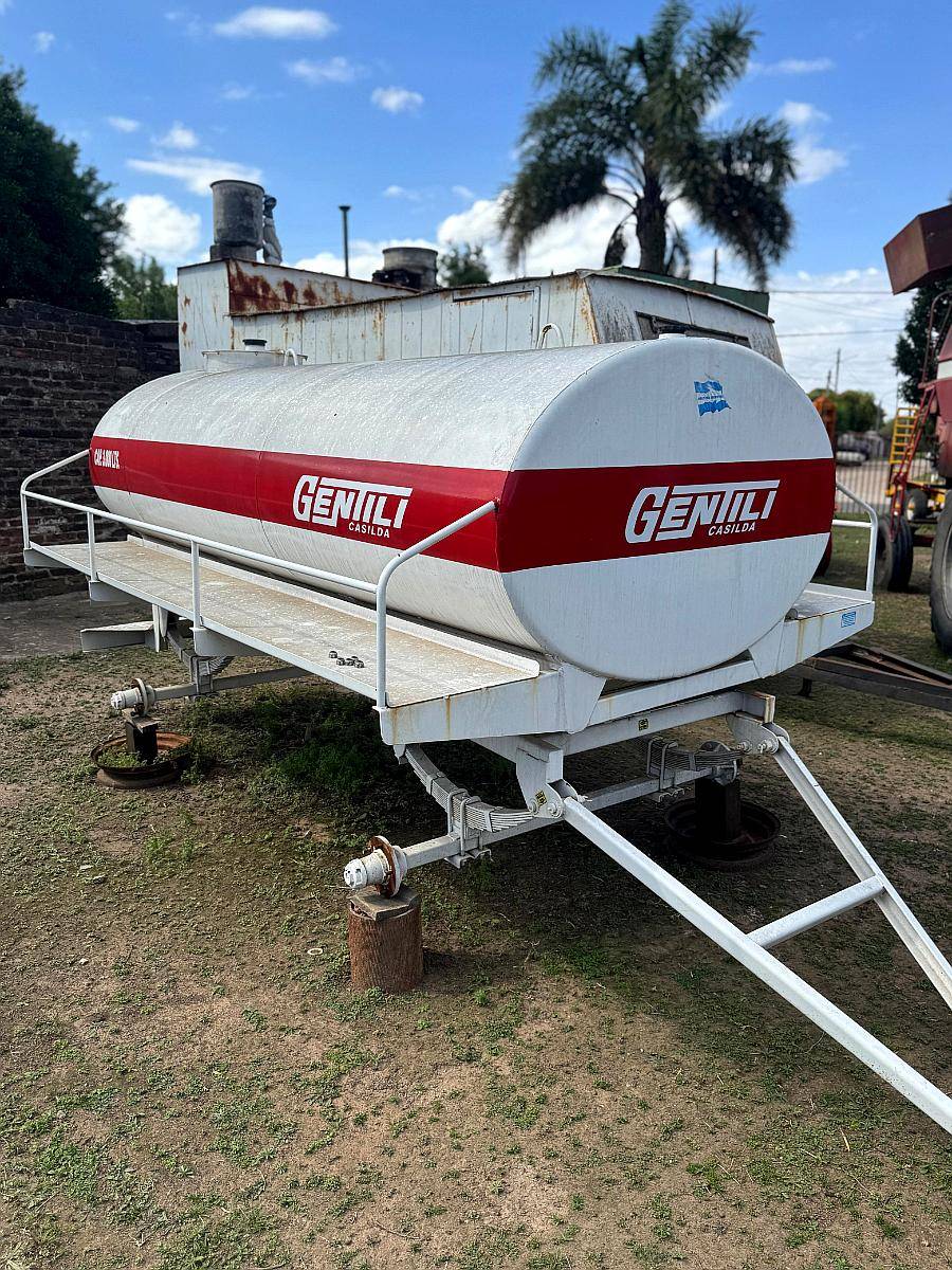 Acoplado Cisterna Gentili 3000 Lts Precio Nueva