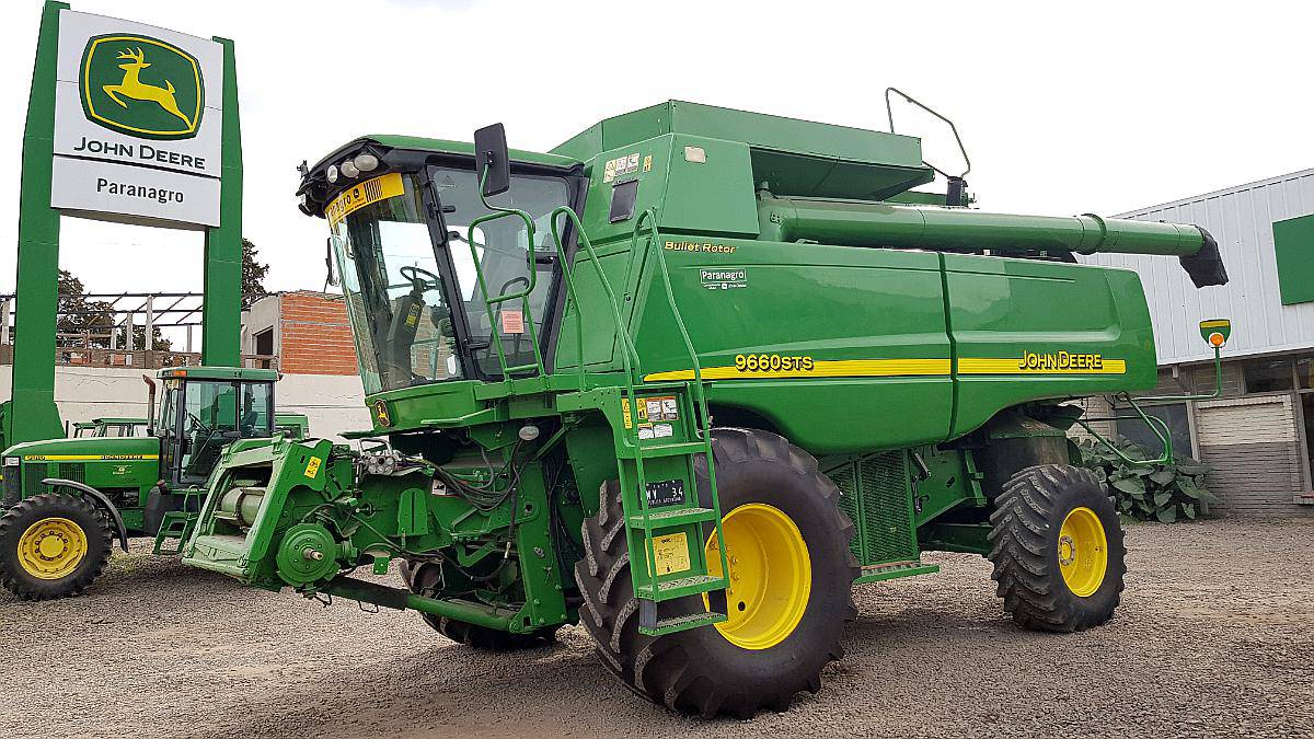 Cosechadora John Deere 9660 Con 30 Pies A o 2006 Agroads cosechadora-john-deere-9660-con-30-pies-a-o-2006-agroads