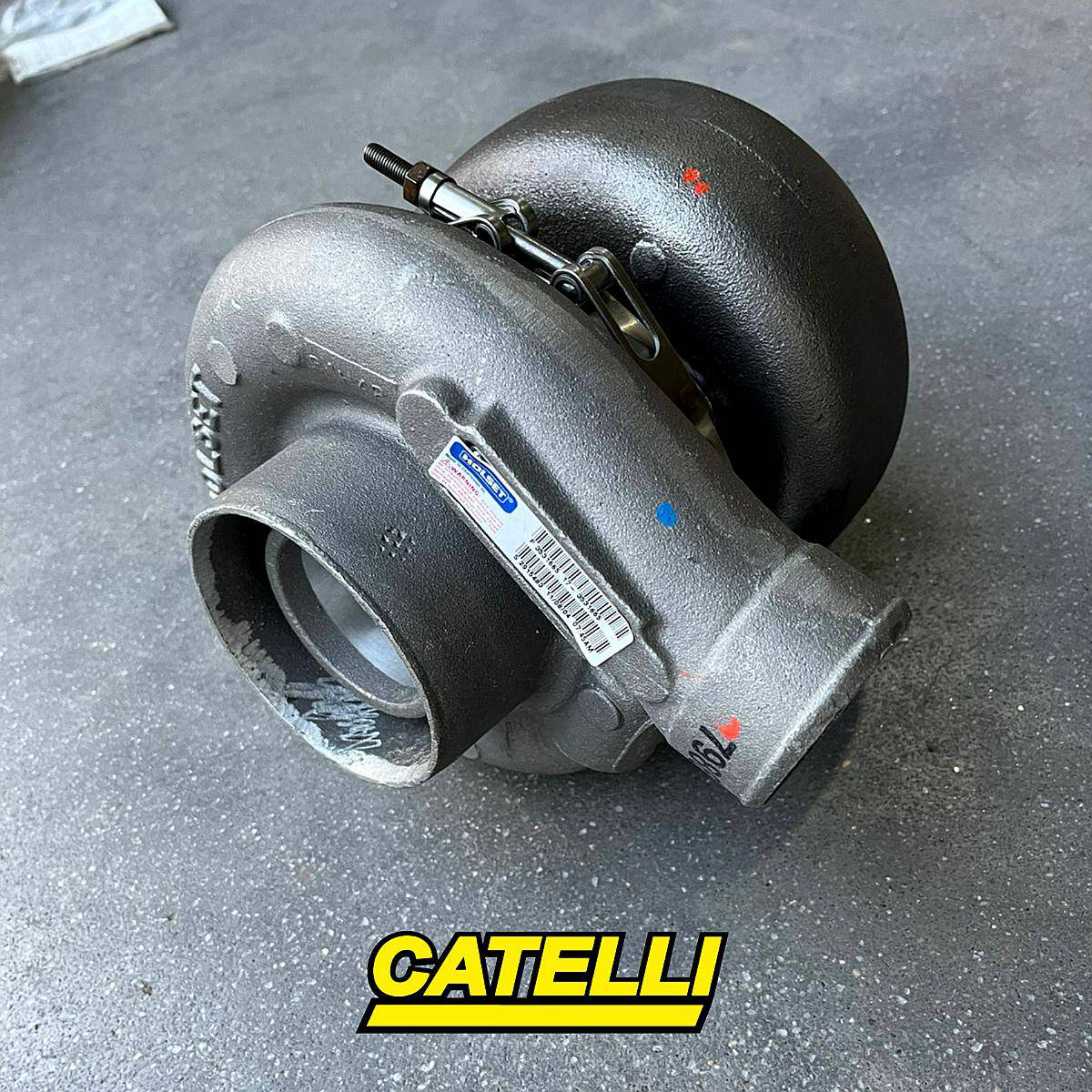 J802416 - Turbocompresor Cosechadora Case IH Motor Cummins