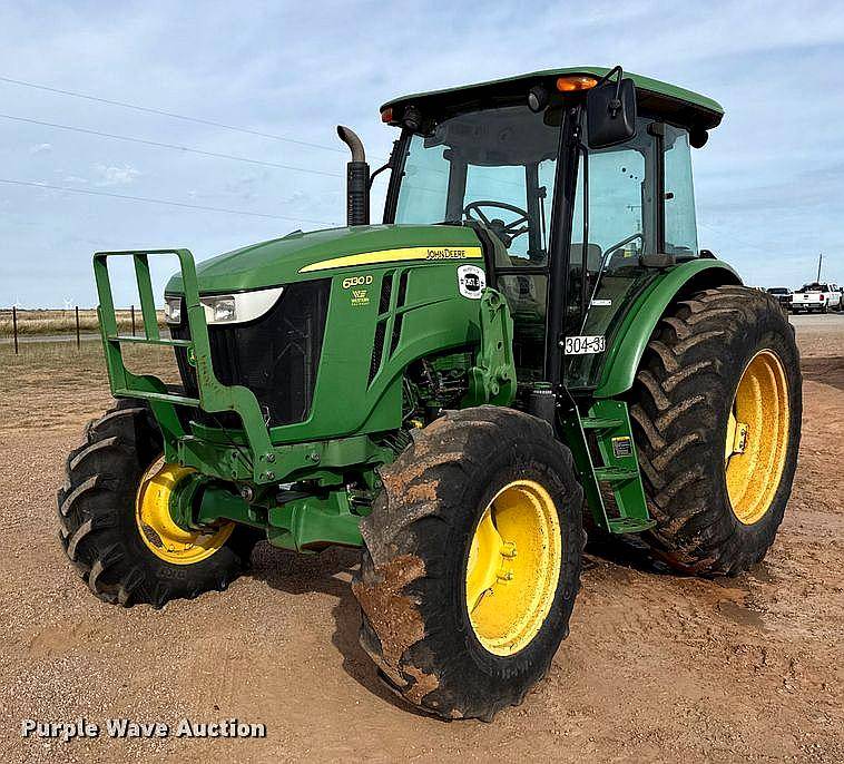 Importacion Tractor John Deere 6130d Mfwd de 2014