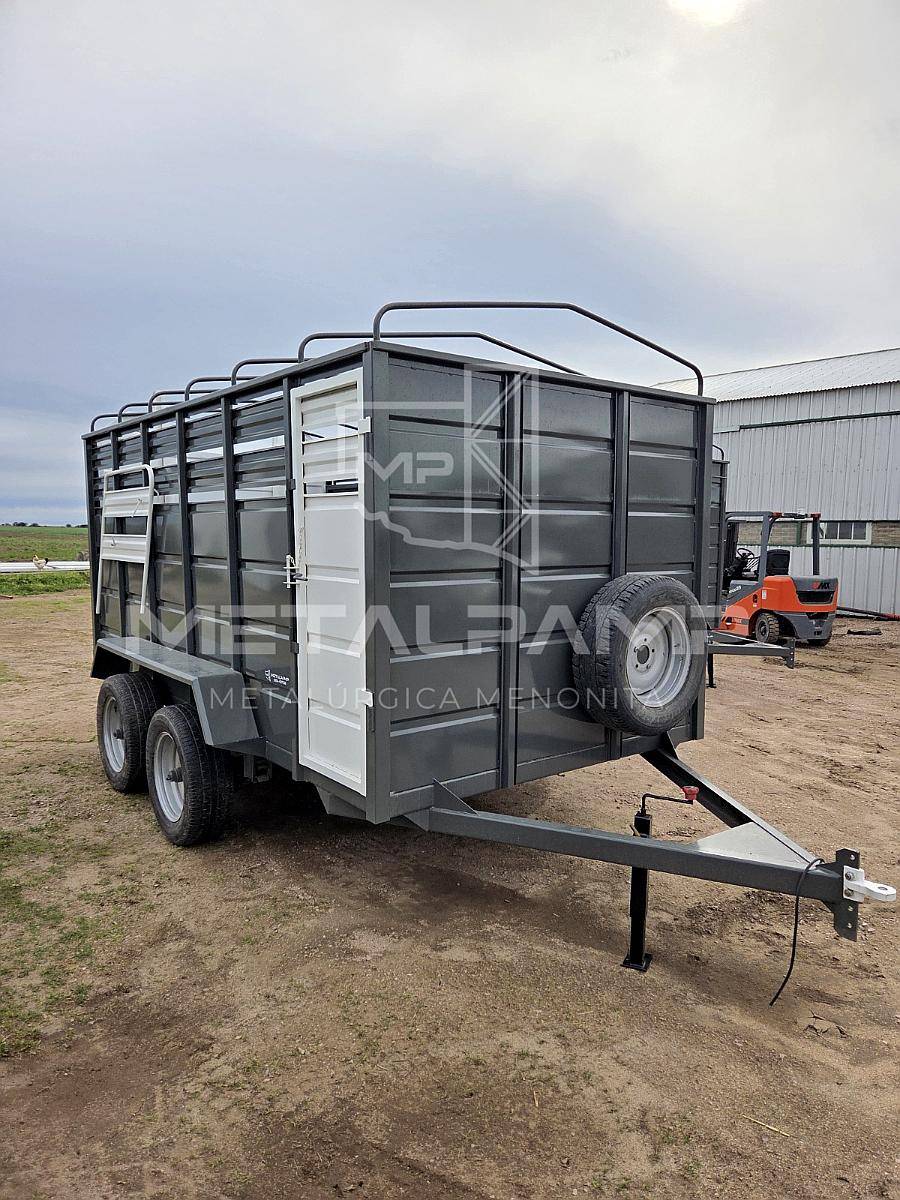 Carro Vaquero - Jaula para Hacienda. Metalúrgica Metalpamp