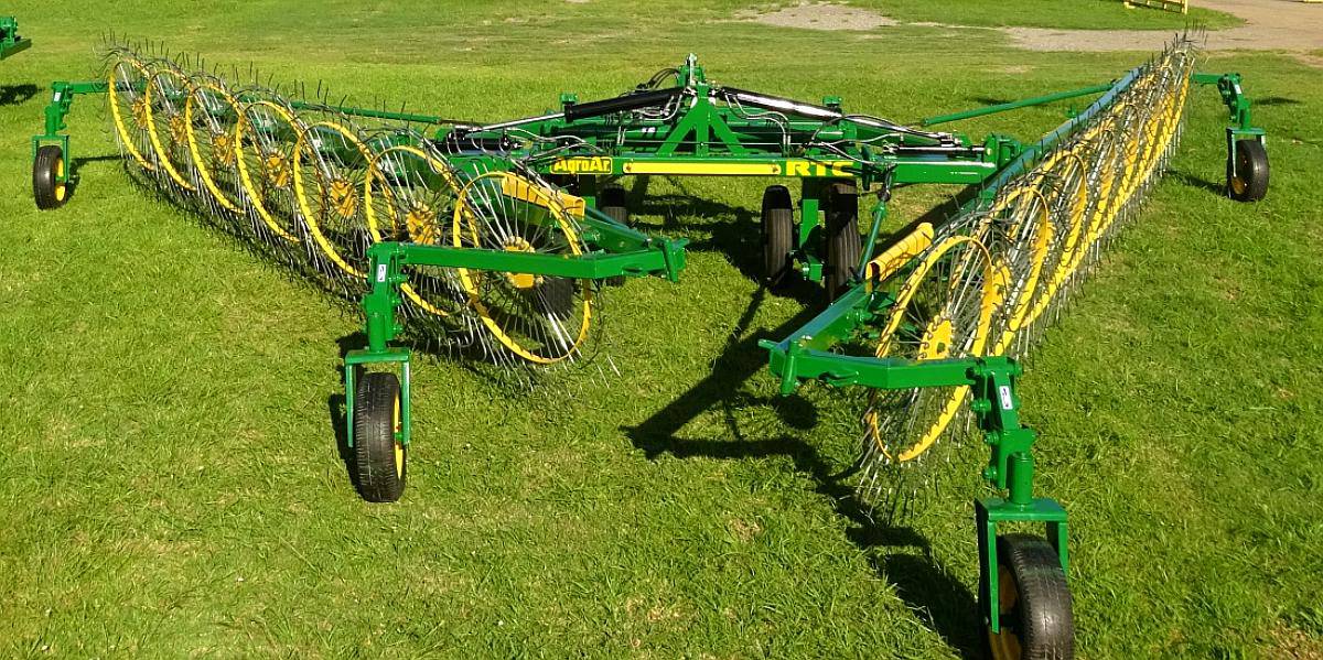 Rastrillo Estelar en V de Giro Cardánico Agroar RTC 1412