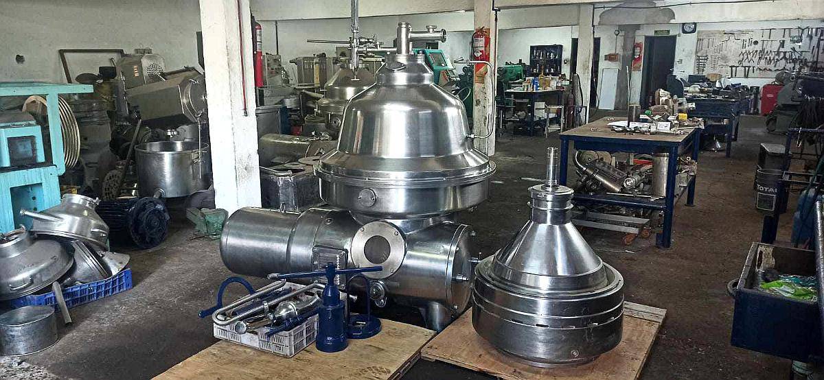 Bactofugadora y Autodeslodante Caldera 2 Pasos de 200mts