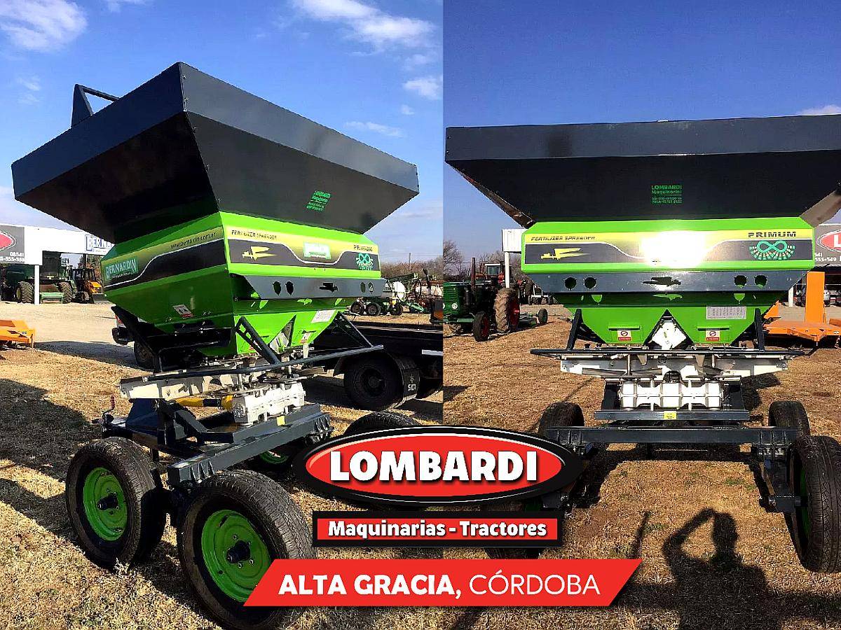 Fertilizadora Balancín Bernardin Capacidad de 2500 Litros