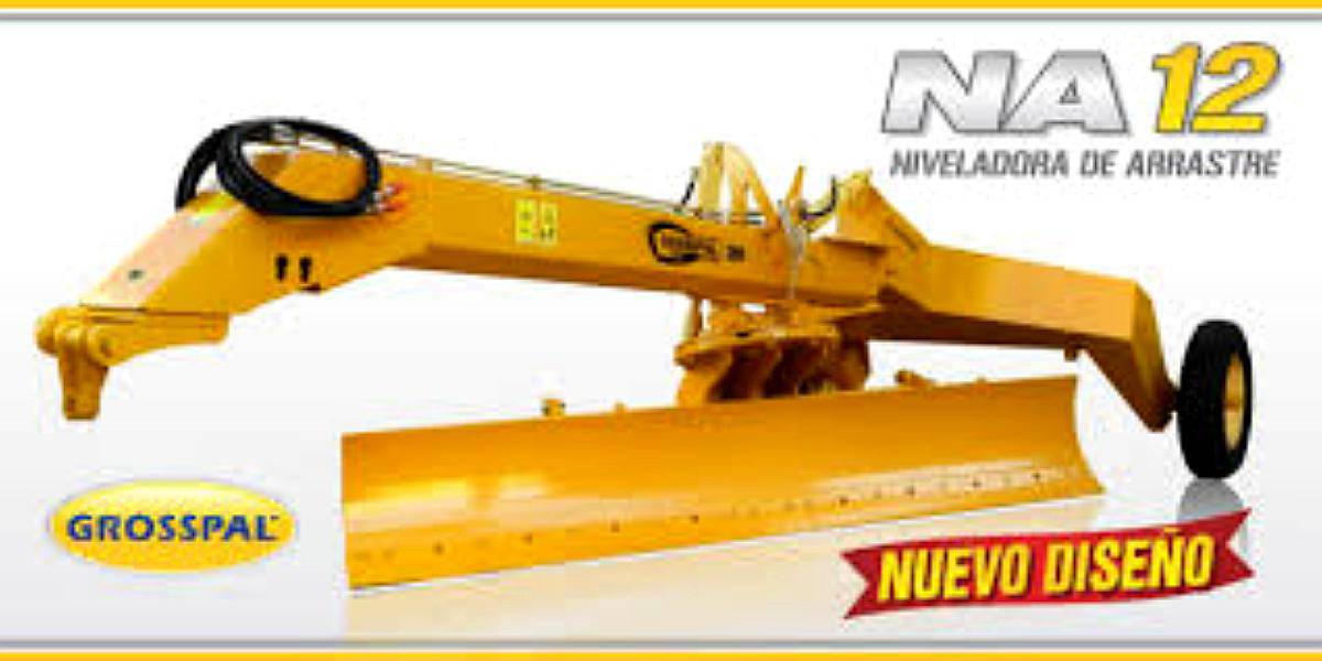 Niveladoras de Arrastre Grosspal - Bonificacion