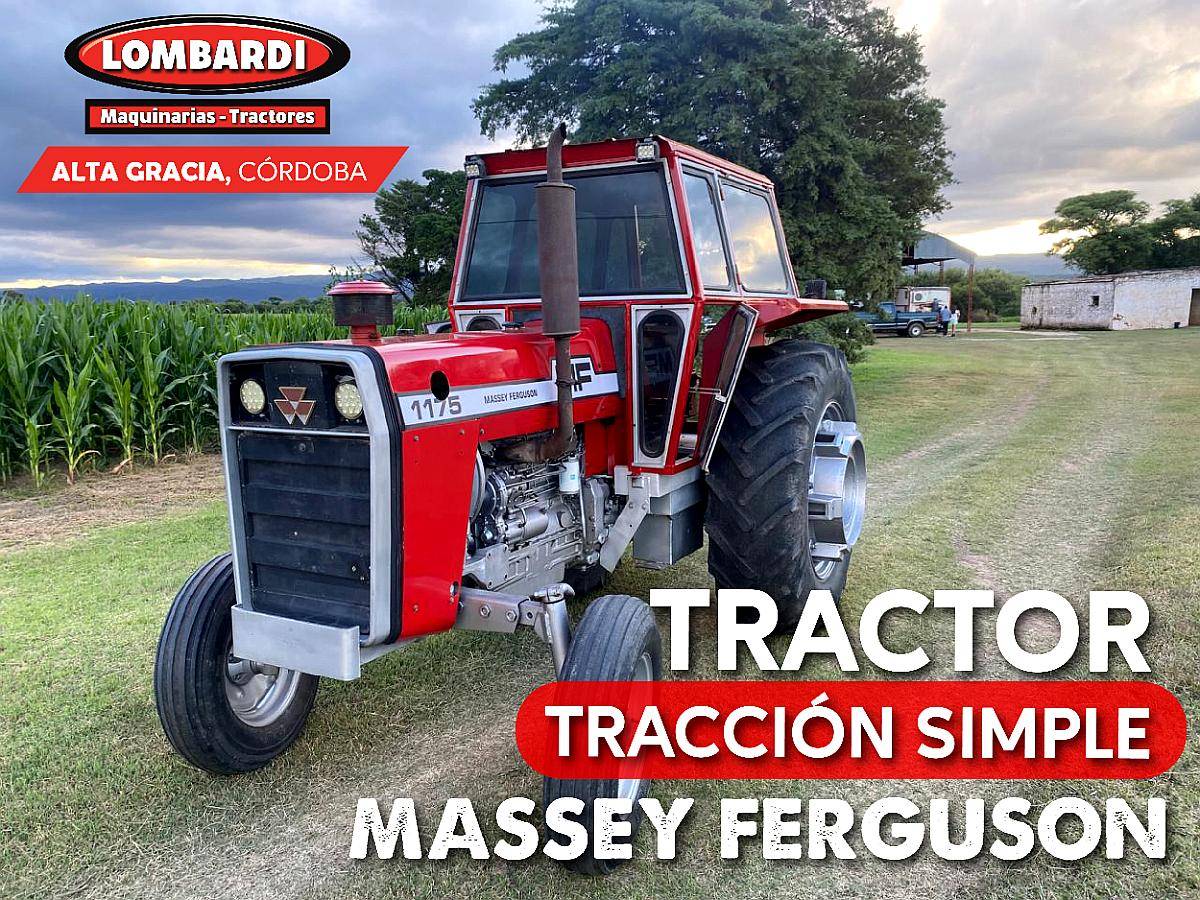 Tractor Massey Ferguson Tracción Simple Disponible