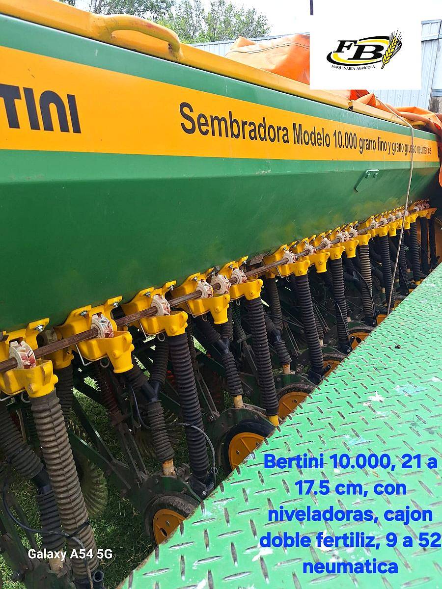 Bertini 10.000 Fino con 9 a 52 Neumatica