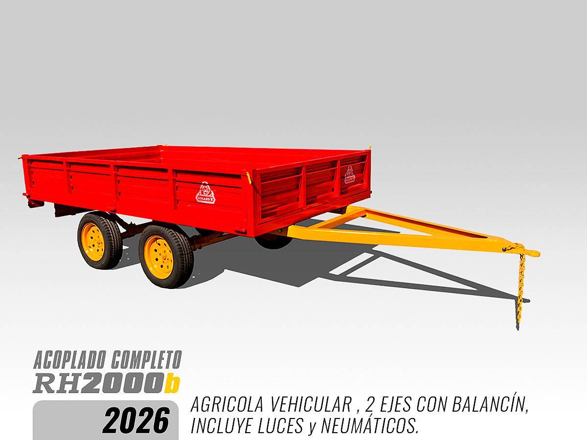 Acoplado Roland H 2000 Balancín Completo