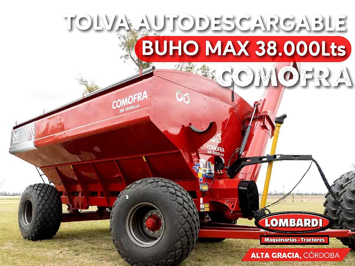 Tolva Autodescargable Comofra Buho MAX 38.000lts