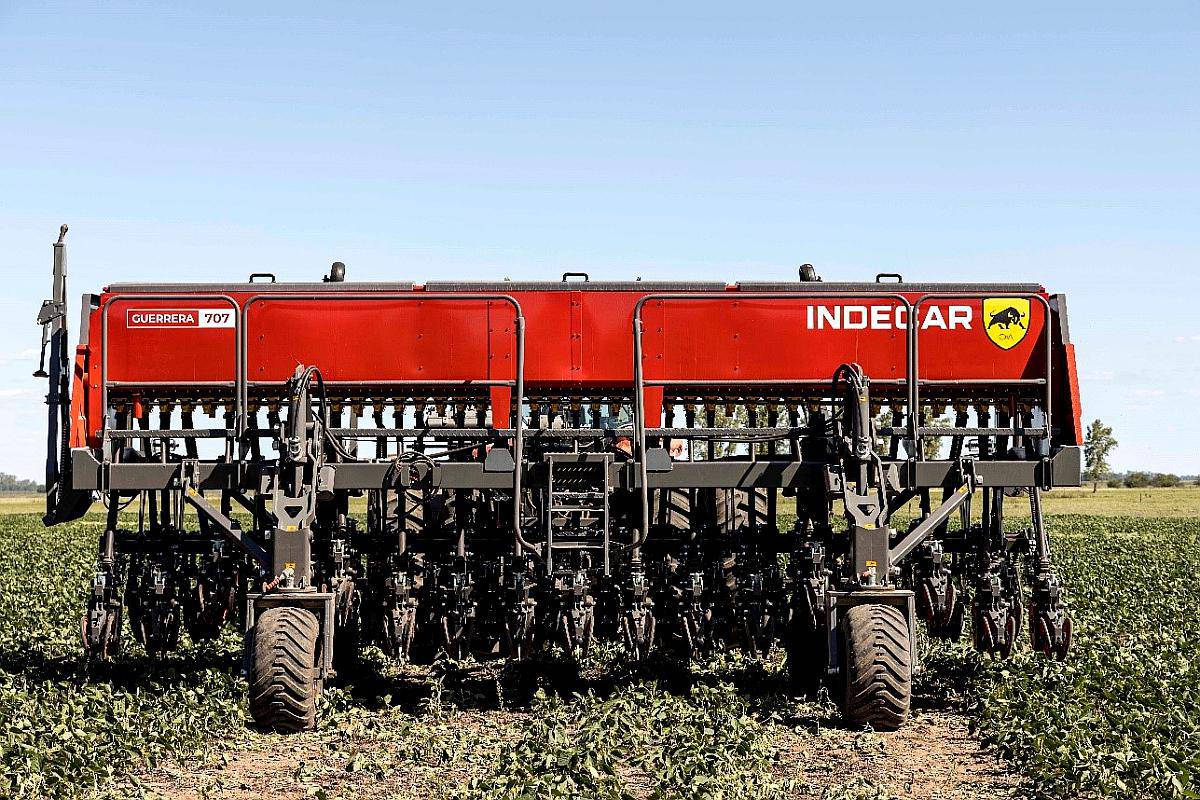 Sembradora Indecar - Guerrera 707 (grano Grueso)