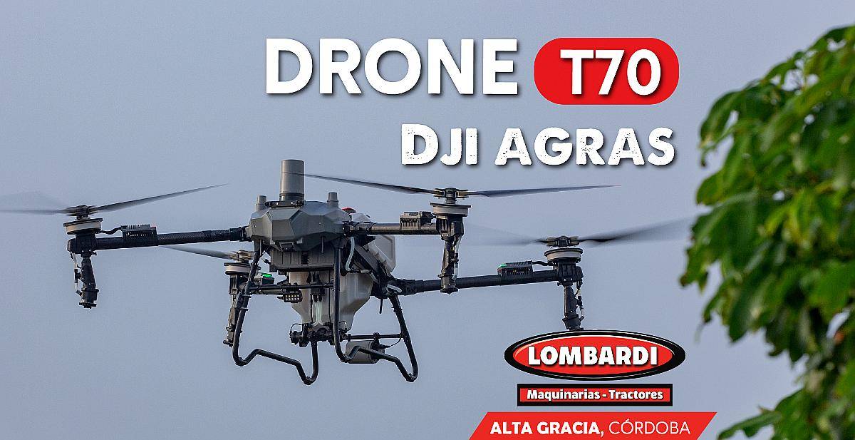 Nuevo Drone DJI T70 Disponible