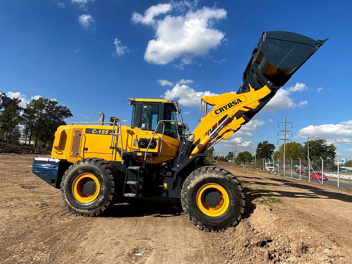 Pala Cargadora Crybsa C155 (balde 3M3 - Freno Humedo)