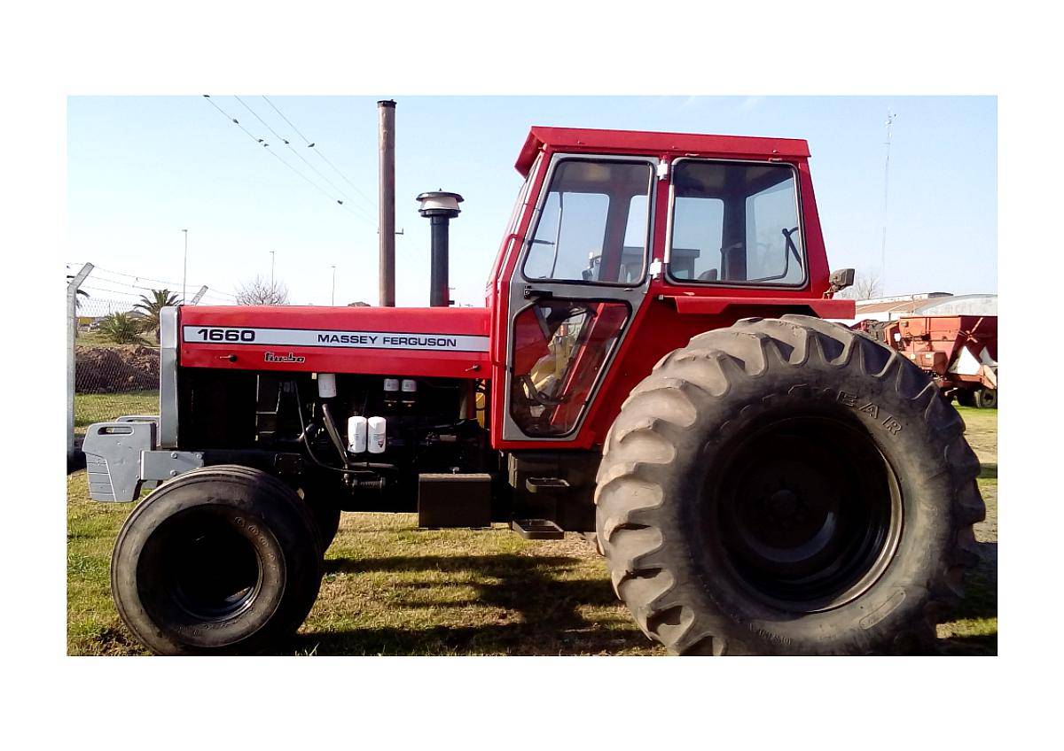 Tractor Massey Ferguson 1660 Turbo Tracción Simple Agroads