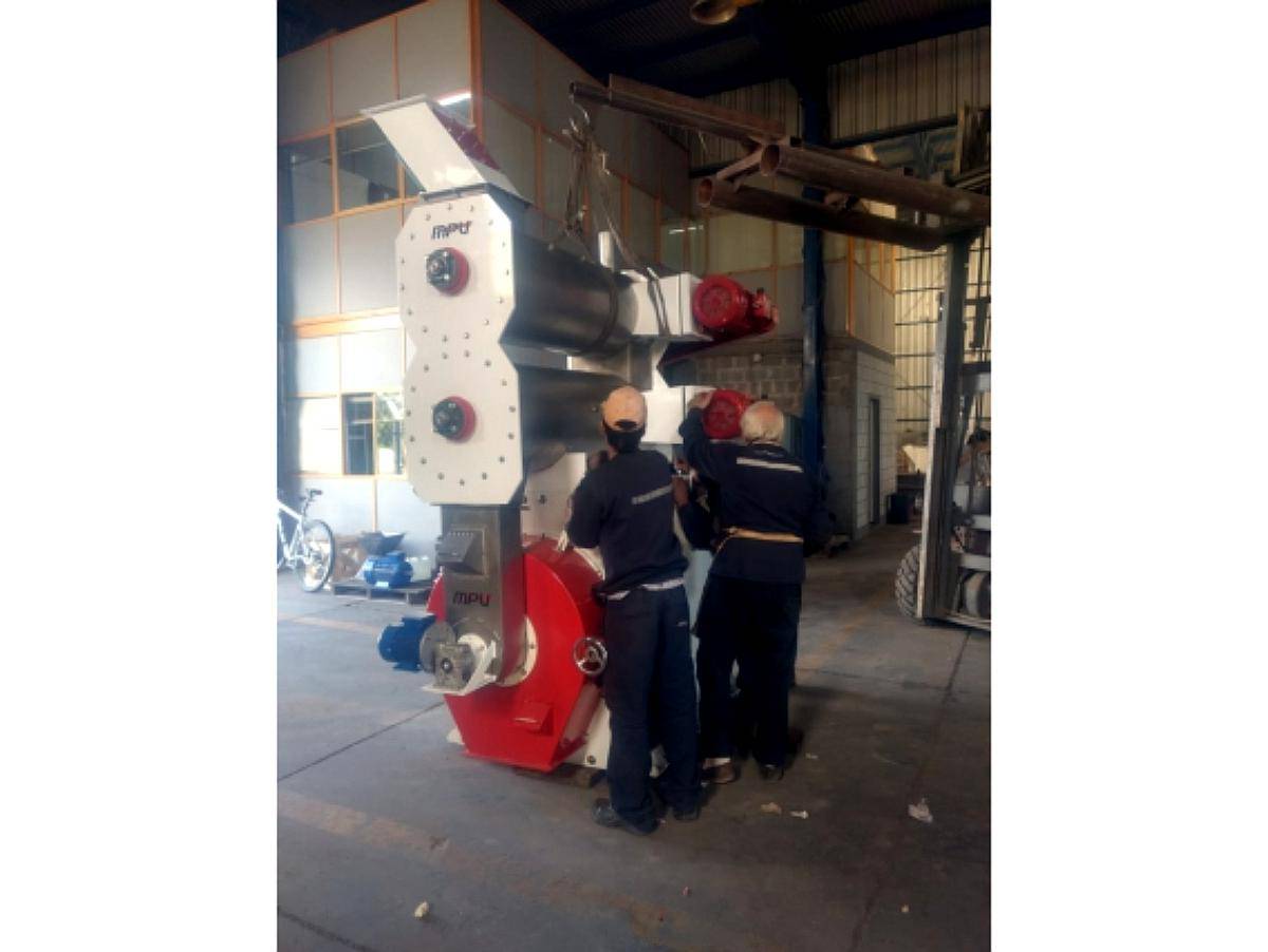 Prensa Peletera, Planta Pelleteados - MPV Ingeniería