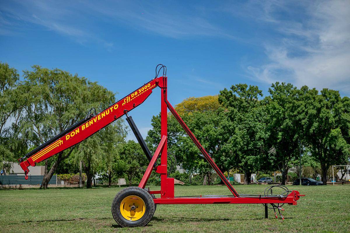 Pluma Guinche Hidraulica Pinche 3000 Kg Don Benvenuto