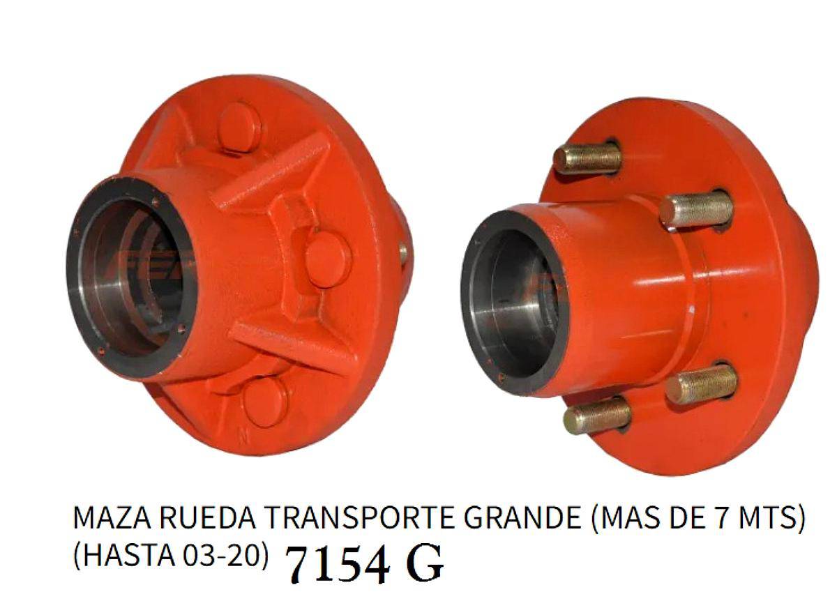 Maza Rueda Transporte Fercam F440