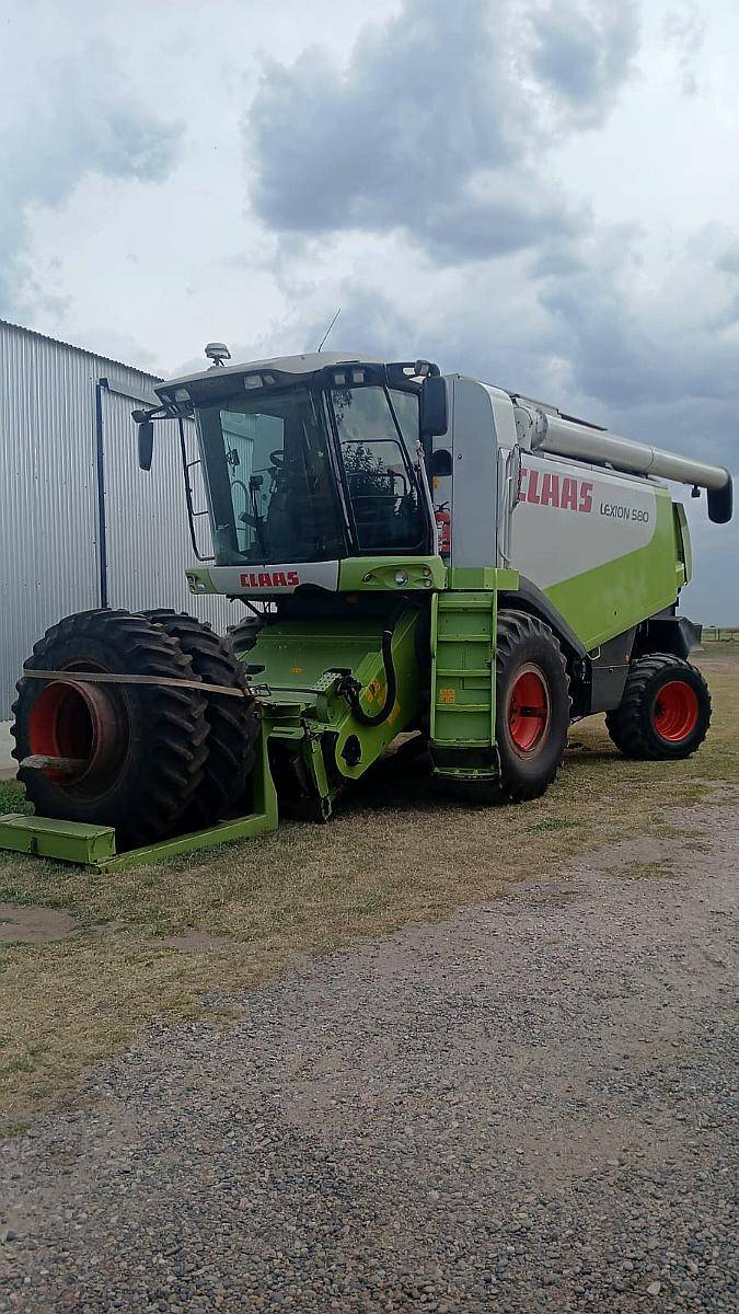 Cosechadora Claas Lexion 580