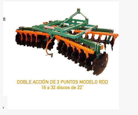 Rastra Descencontradas de 3 Puntos Nievas RY