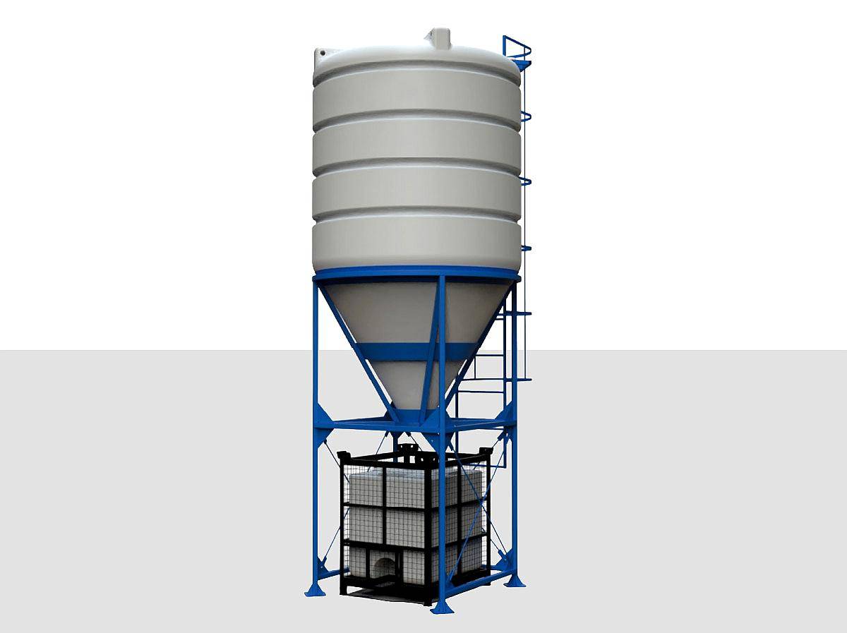 Tanque Silo 16.000 Lts Elevado - Duraplas