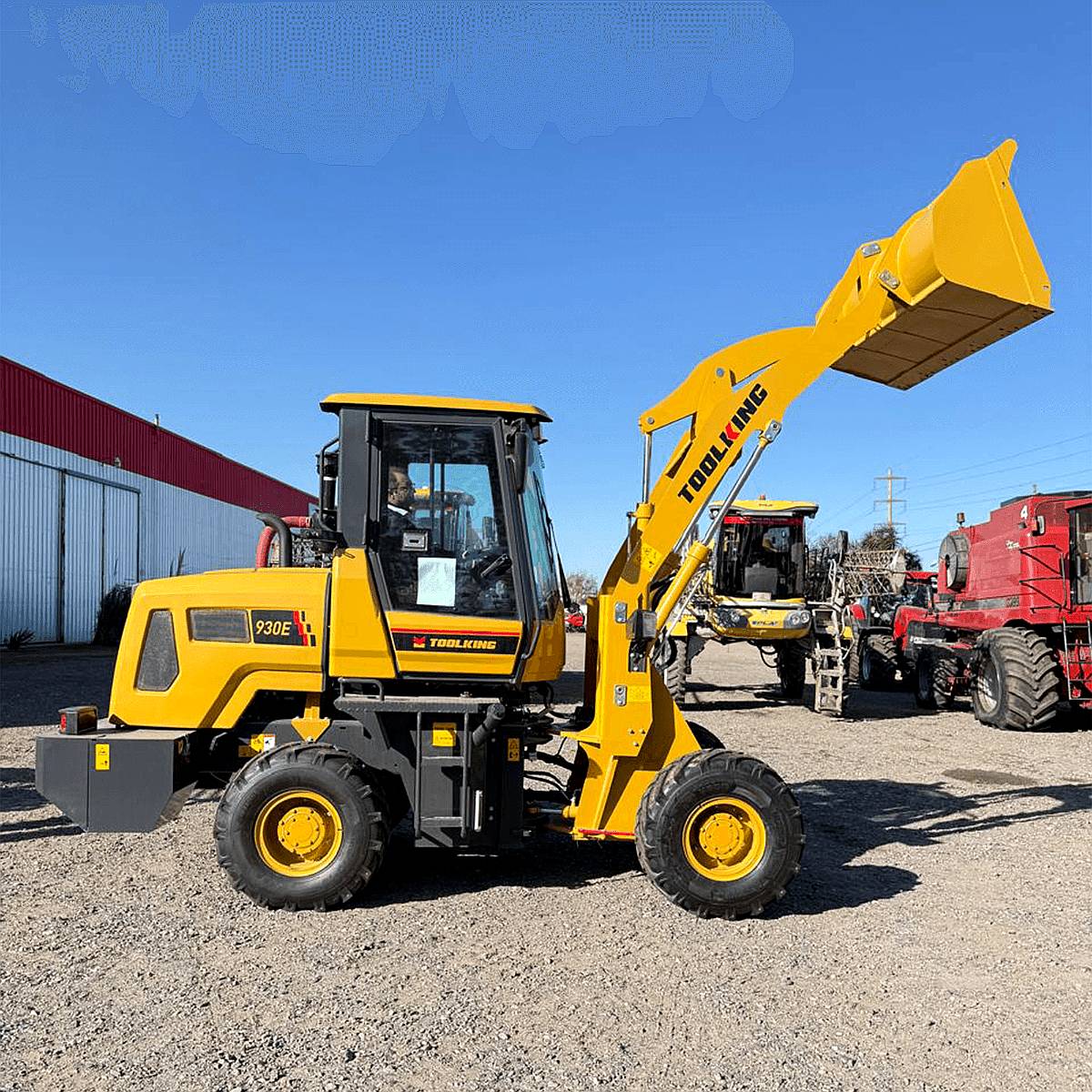 Pala Cargadora TK 930 e - Peso OP: 4.000 Kg