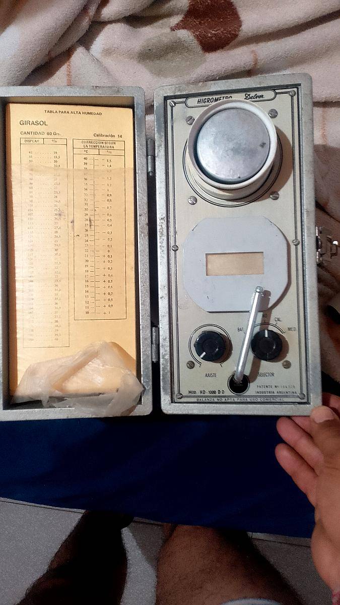 Higrómetro del VER Hd-1000-dd