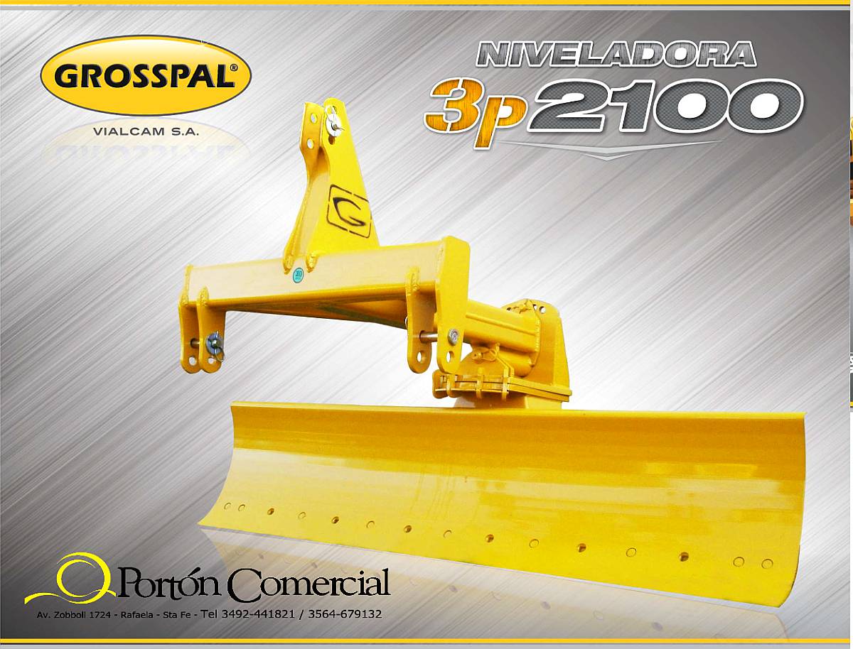 Niveladora Grosspal de 3 Puntos