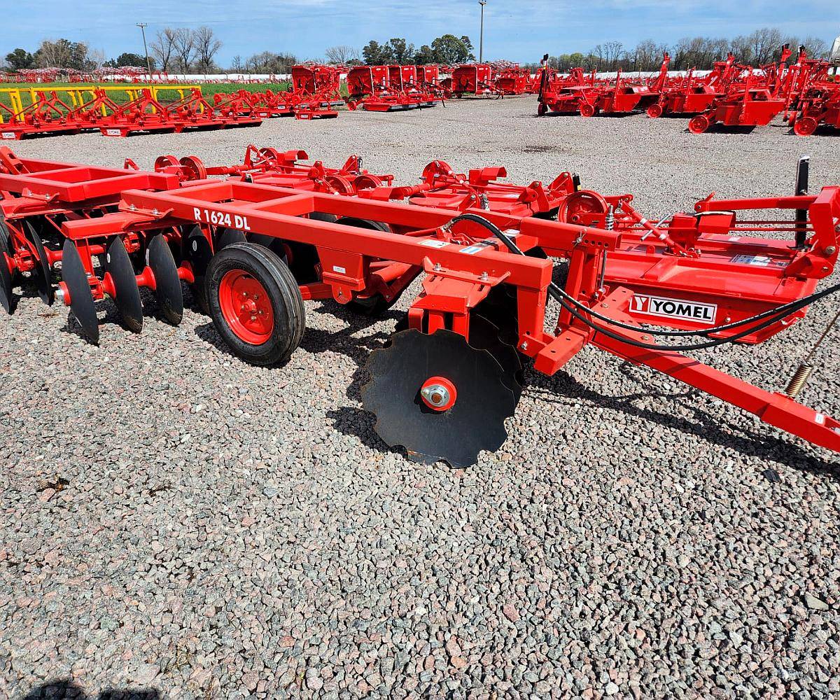 Rastra de Disco Tiro Excéntrico Yomel de 16 Plato 24