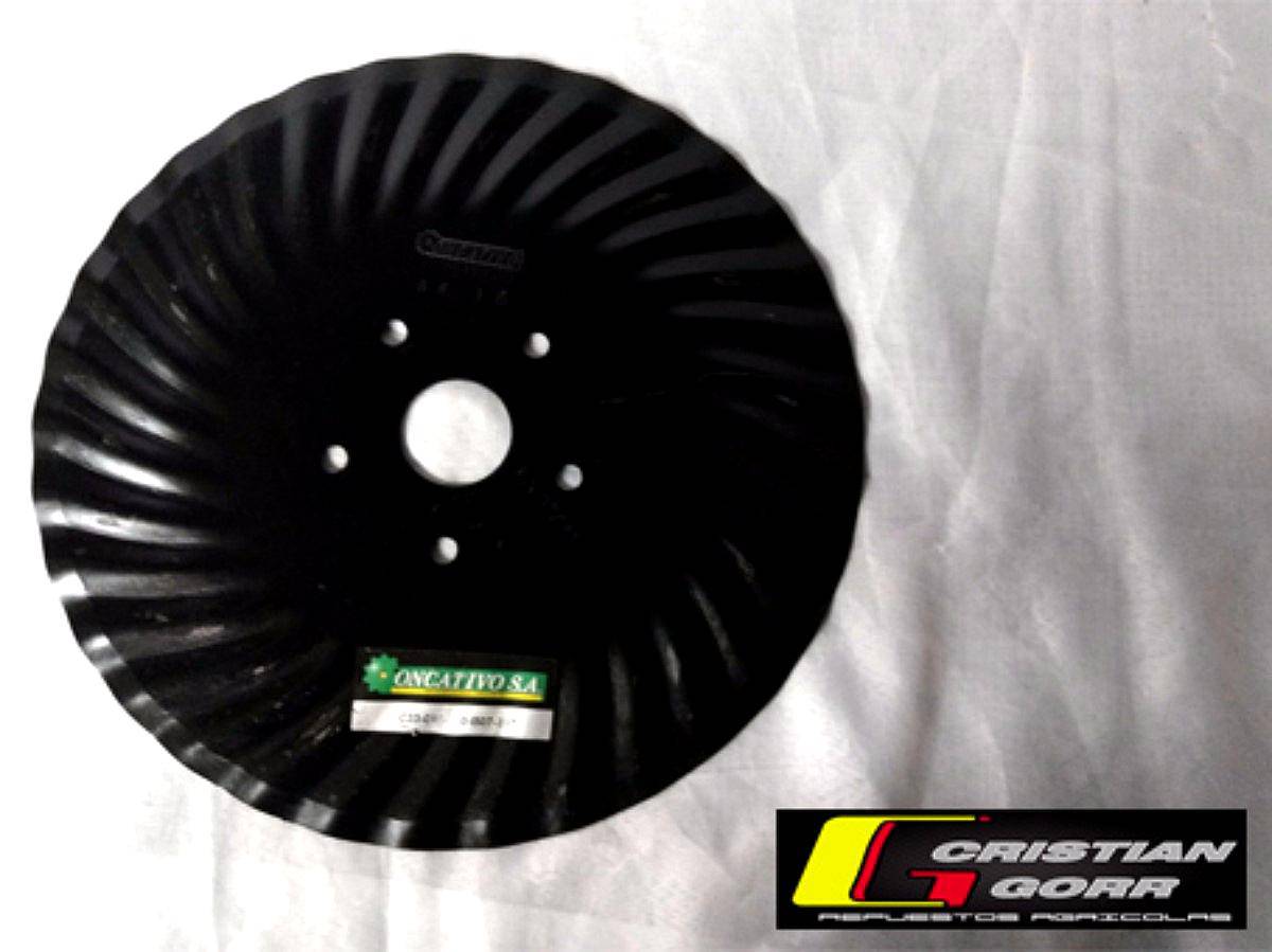 Cuchilla Turbo 33 Ondas 16 Pulgadas / Sembradora John Deere