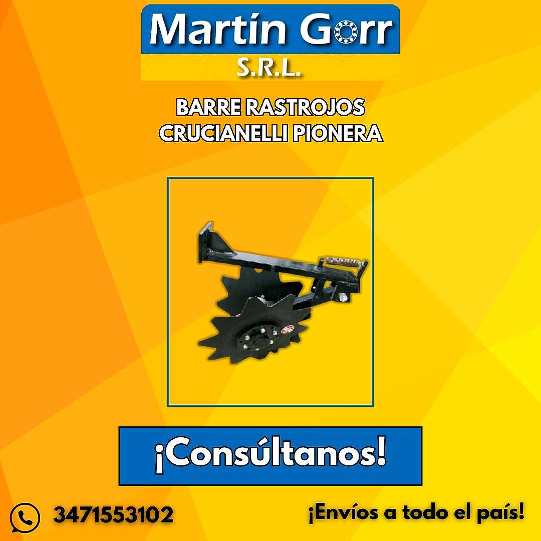 Barredor de Rastrojos Crucianelli Pionera