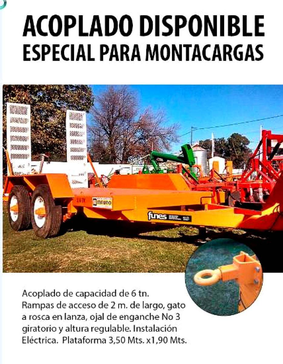 Trailer para Montacargas - Mauro 6 TN