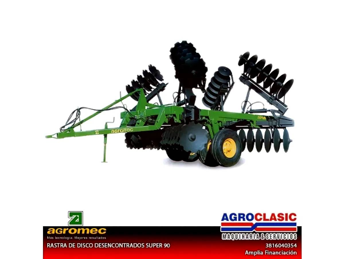 Rastra de Discos Desencotradas Super 90