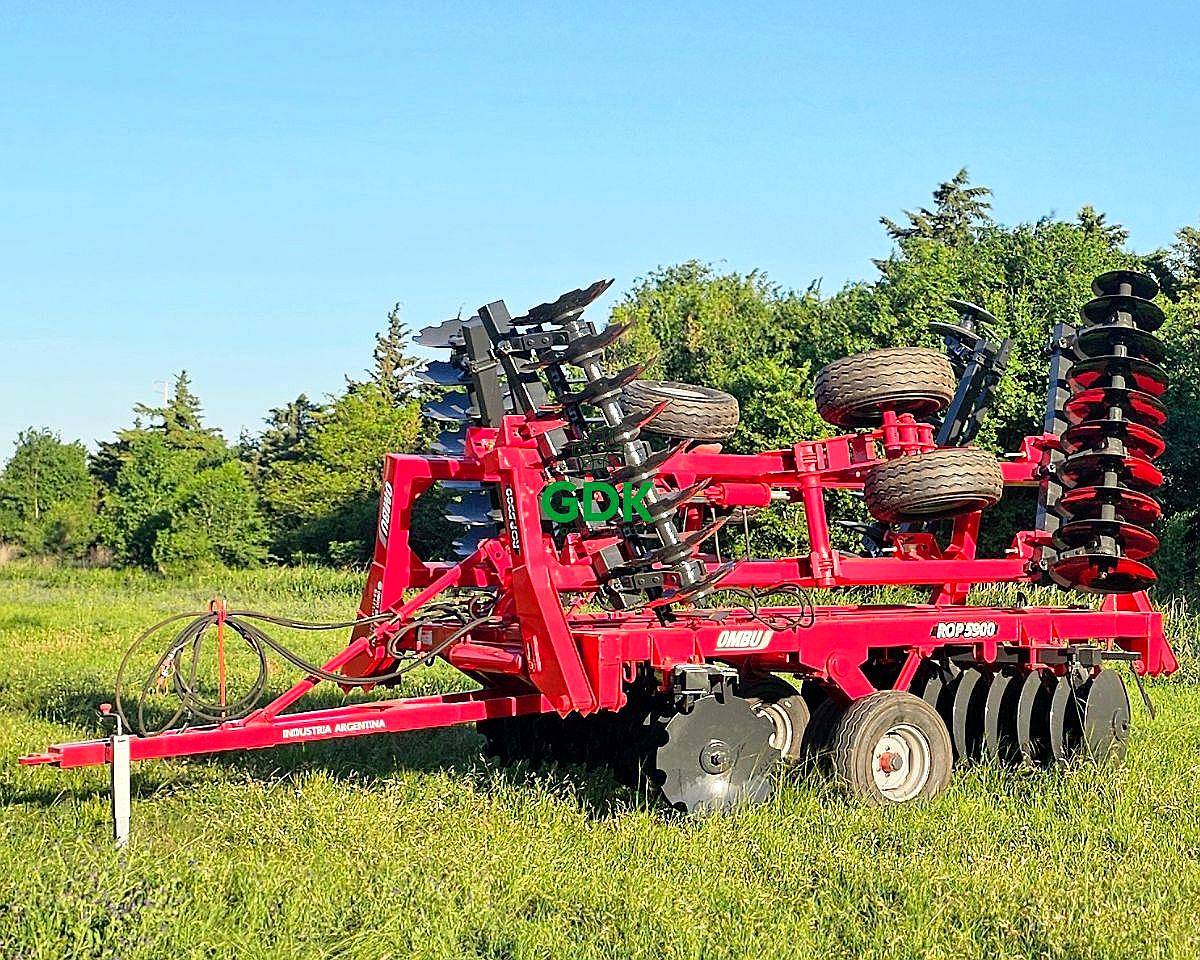 Rastra Desencontrada ROP 5900 64x26 C/goma y Cañeria