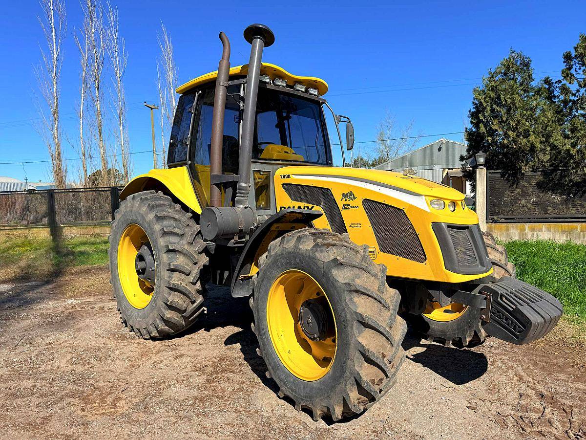 Tractor Pauny 280a, 180 HP, 4wd, Paton, 2008