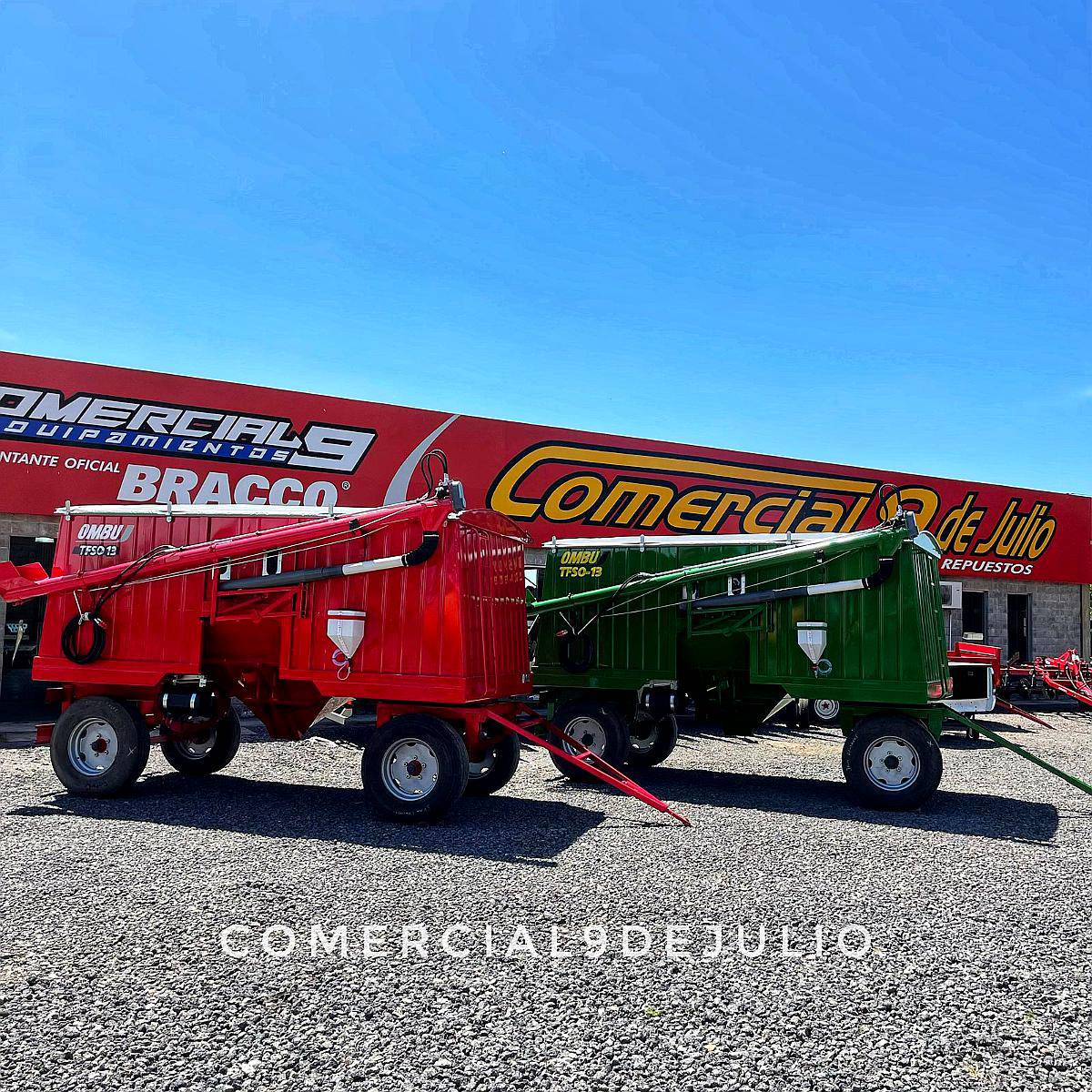 Tolvas Semilla y Fertilizante Ombu TFSO13 - Color a Eleccion