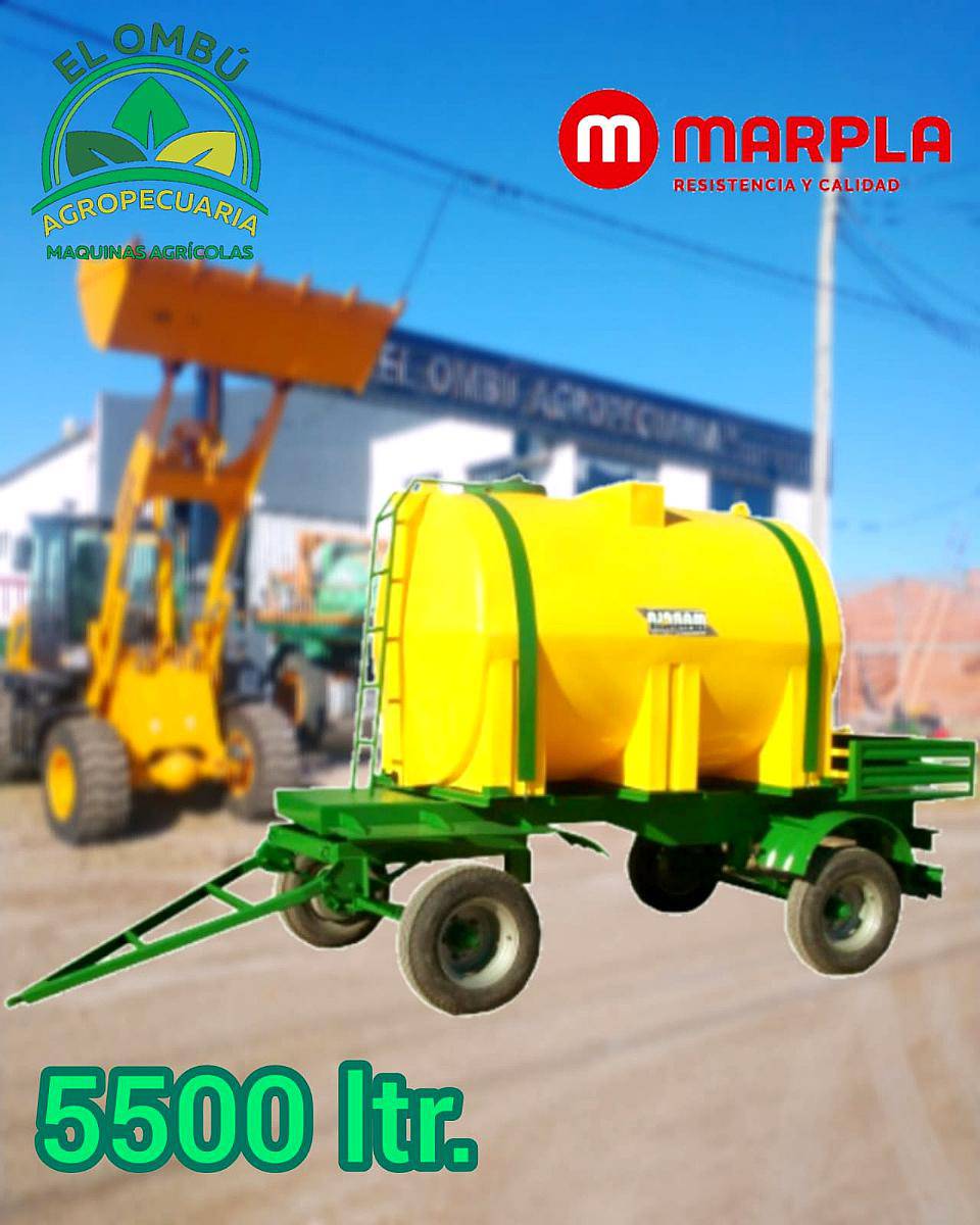 Acoplado Carro Tanque 5500 Litros Marpla