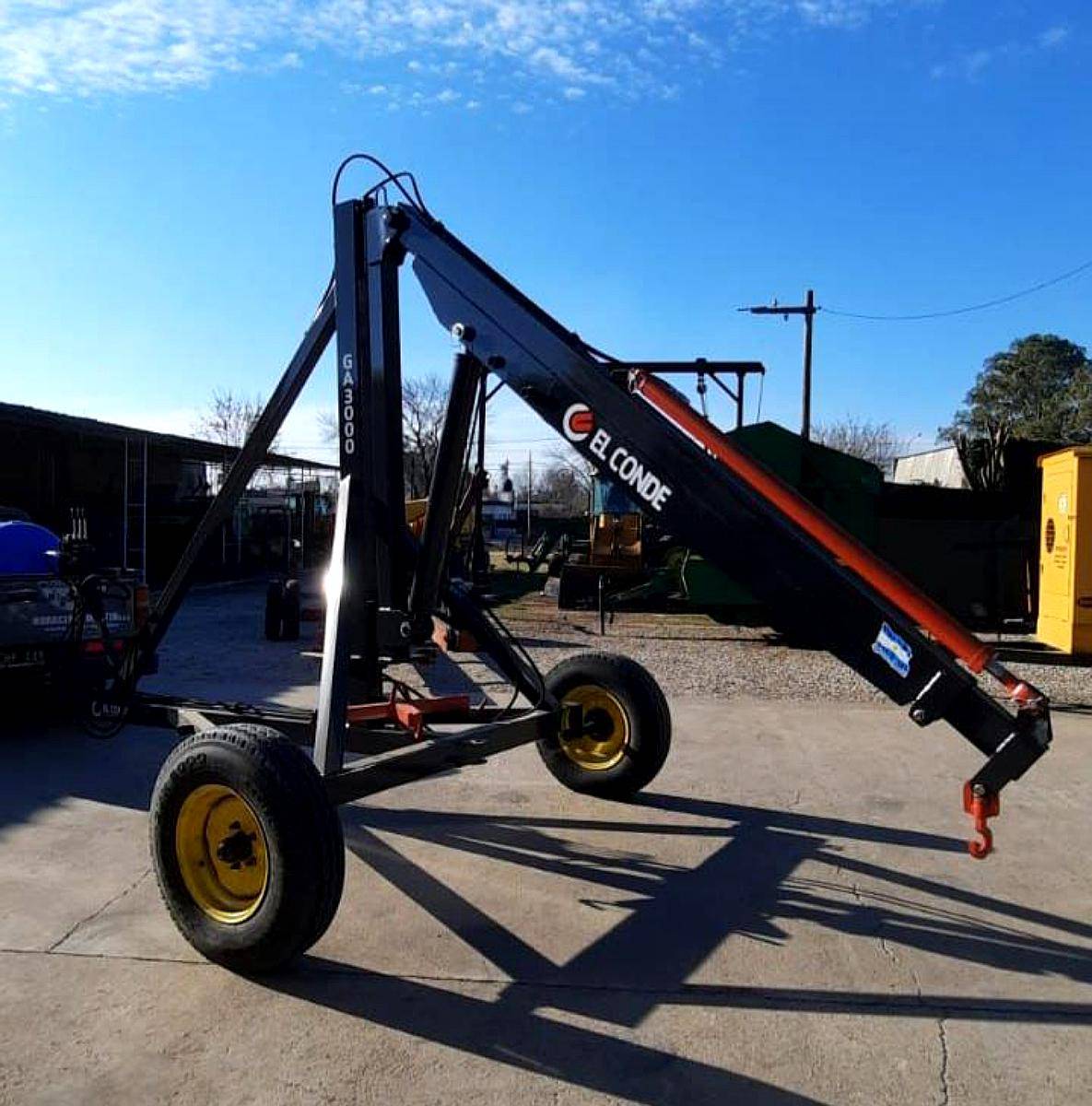 Grúa Giratoria (pluma) GA 3000 el Conde