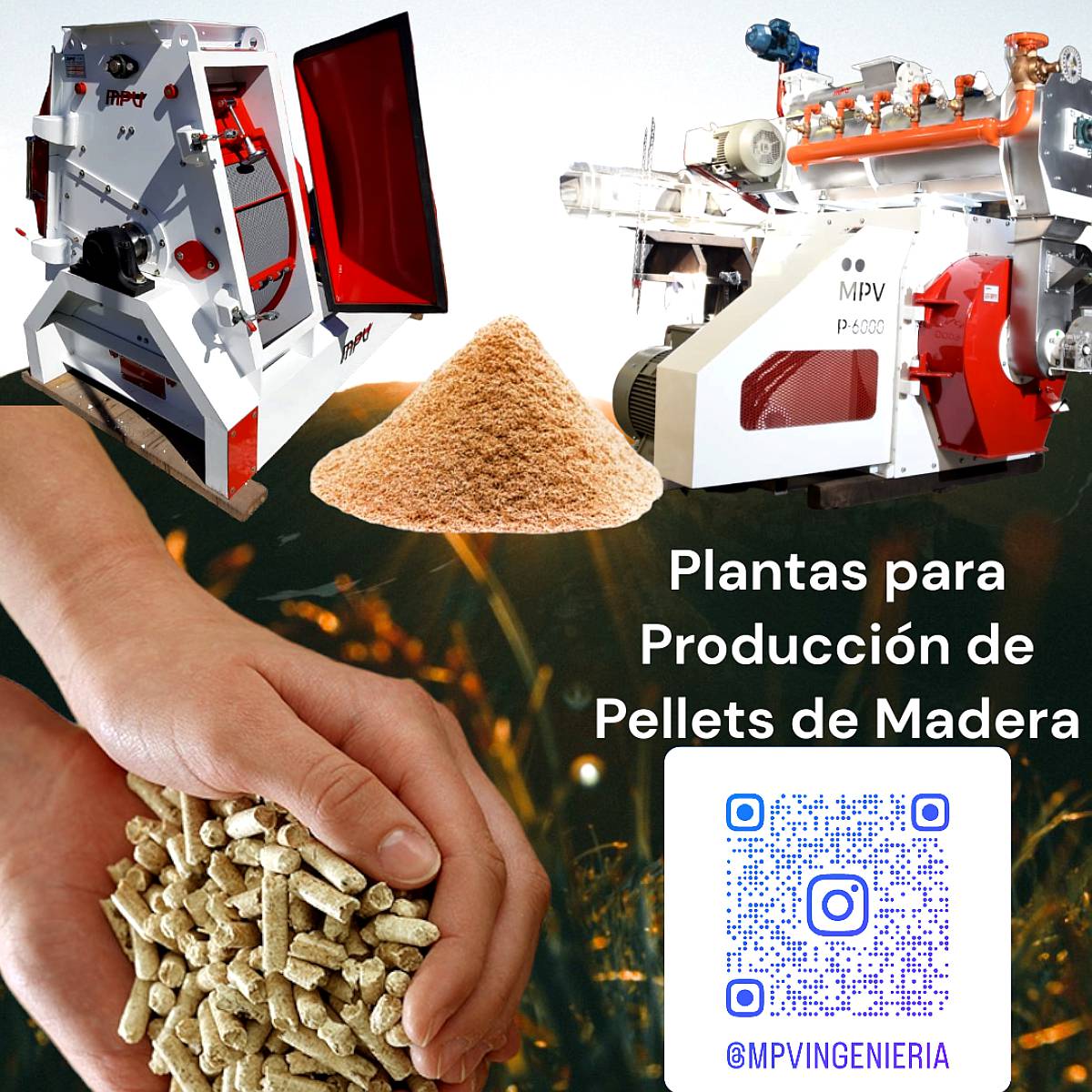 Plantas para Producción de Pellets de Aserrin Biomasa