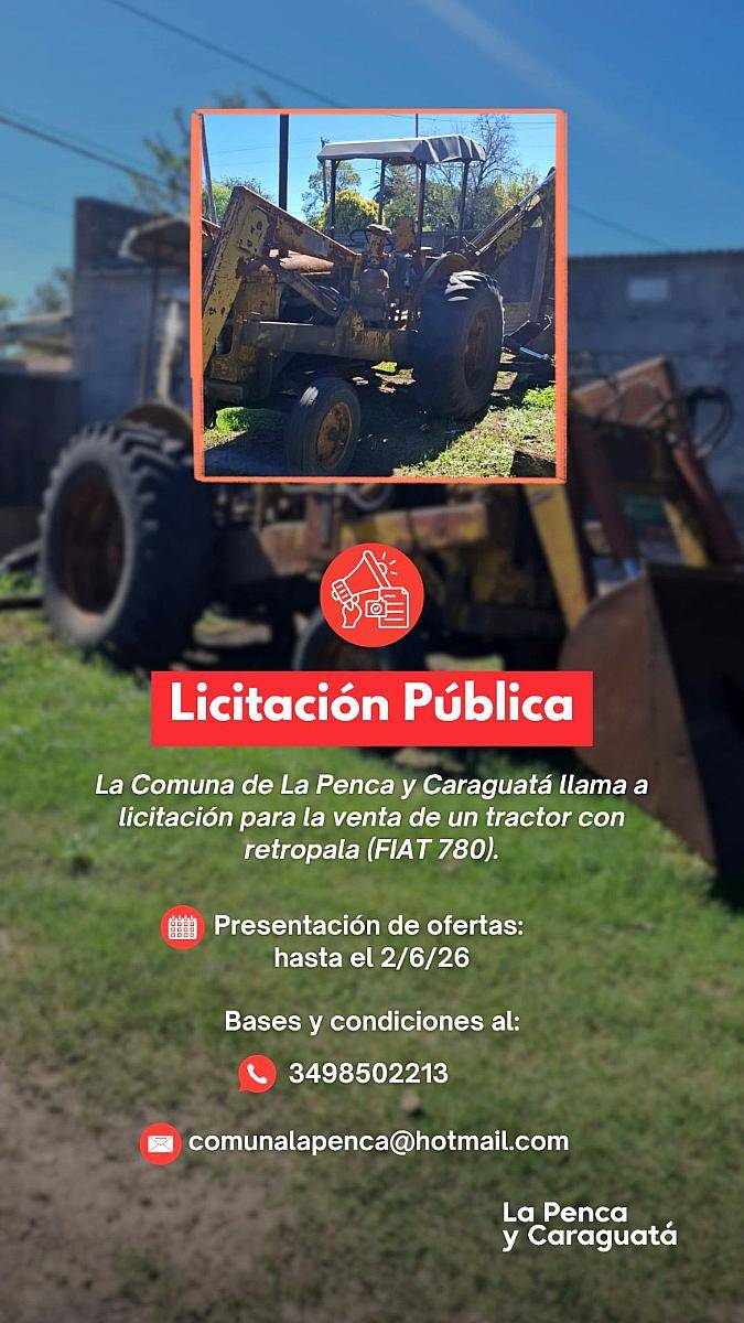 Tractor Retro-pala Fiat