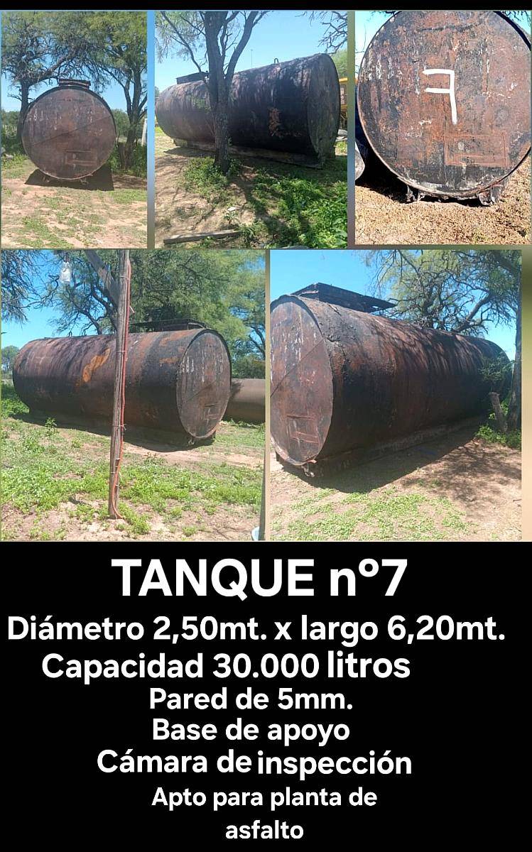 Tanque Horizontal Capacidad 30.000 Litros.