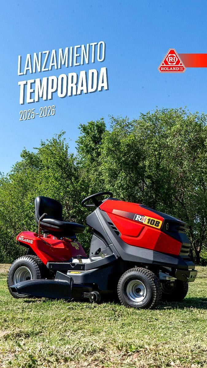 Tractor Cortacésped Roland H RH108 19hp