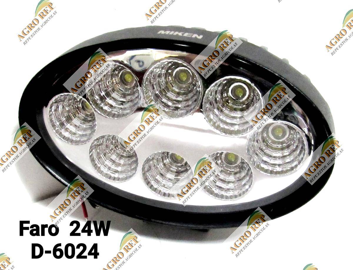Faro LED Ovalado Economico 24 W