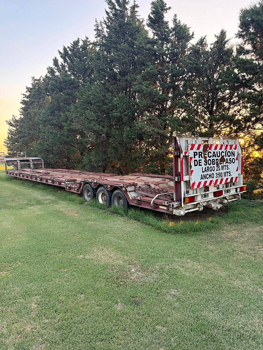 Carreton Agricola Mancini 3 Ejes Camion 3,9 Mts X 20 Mts